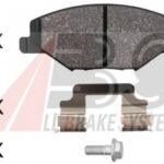 37957 A.B.S. комплект тормозных колодок