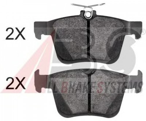 37964 A.B.S. комплект тормозных колодок