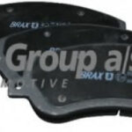 1563600210 JP GROUP комплект тормозных колодок