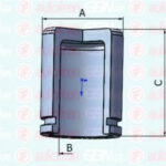D025279 AUTOFREN SEINSA поршень