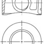 41072620 KOLBENSCHMIDT поршень 0.50 citroen jumper / fiat ducato  / ford transit / peugeot boxer 2.2 hdi/tdci/mjet 06-> (86