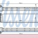 96349 NISSENS интеркулер