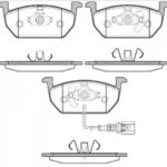 P1701301 WOKING комплект тормозных колодок