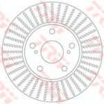 DF6679 TRW тормозной диск