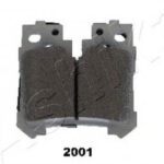 51022001 ASHIKA гальмівні колодки зад. lexus ls 06- 4.6-5.0