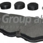 1163601710 JP GROUP комплект тормозных колодок