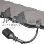 1163609510 JP GROUP комплект тормозных колодок