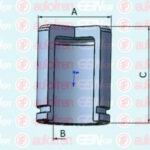 D025338 AUTOFREN SEINSA поршень
