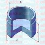 D025494 AUTOFREN SEINSA поршень