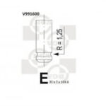 V991600 BGA выпускной клапан