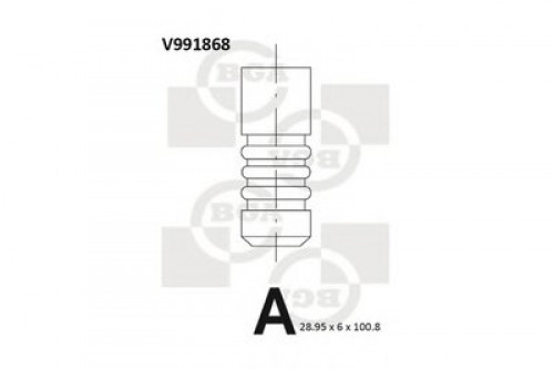 V991868 BGA выпускной клапан