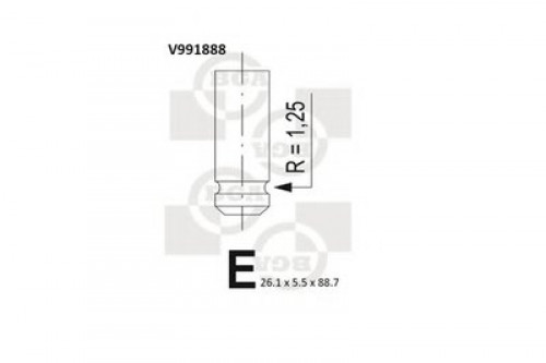 V991888 BGA выпускной клапан