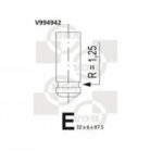 V994942 BGA выпускной клапан