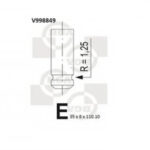 V998849 BGA впускной клапан