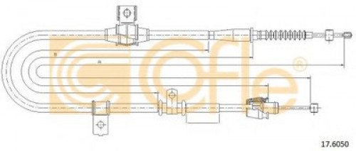 176050 COFLE трос