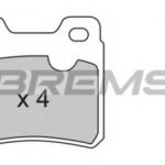 BP2418 BREMSI комплект тормозных колодок