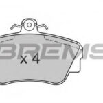 BP2464 BREMSI комплект тормозных колодок