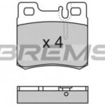 BP2495 BREMSI комплект тормозных колодок