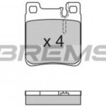 BP2653 BREMSI комплект тормозных колодок