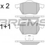 BP2679 BREMSI комплект тормозных колодок