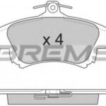 BP2703 BREMSI комплект тормозных колодок
