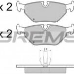 BP2710 BREMSI комплект тормозных колодок