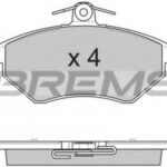 BP2730 BREMSI комплект тормозных колодок
