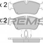 BP2745 BREMSI комплект тормозных колодок