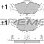 BP2810 BREMSI комплект тормозных колодок
