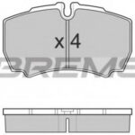 BP3025 BREMSI комплект тормозных колодок