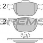 BP3078 BREMSI комплект тормозных колодок