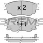 BP3092 BREMSI комплект тормозных колодок