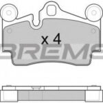 BP3097 BREMSI комплект тормозных колодок