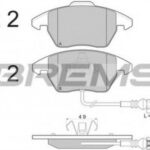 BP3103 BREMSI комплект тормозных колодок