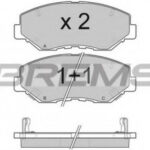 BP3117 BREMSI комплект тормозных колодок