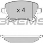 BP3130 BREMSI комплект тормозных колодок
