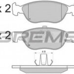 BP3131 BREMSI комплект тормозных колодок