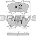 BP3139 BREMSI комплект тормозных колодок