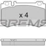 BP3164 BREMSI комплект тормозных колодок