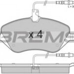 BP3181 BREMSI комплект тормозных колодок