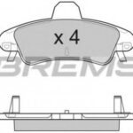 BP3188 BREMSI комплект тормозных колодок