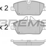 BP3195 BREMSI комплект тормозных колодок