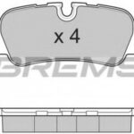 BP3207 BREMSI комплект тормозных колодок