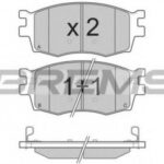 BP3240 BREMSI комплект тормозных колодок