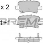 BP3246 BREMSI комплект тормозных колодок