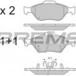 BP3255 BREMSI комплект тормозных колодок