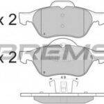 BP3264 BREMSI комплект тормозных колодок