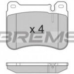 BP3265 BREMSI комплект тормозных колодок
