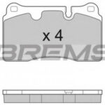 BP3288 BREMSI комплект тормозных колодок