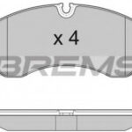 BP3290 BREMSI комплект тормозных колодок